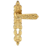 Ручка Archie на длинной планке ARABESCO S. GOLD (PS) Ручка Archie на длинной планке ARABESCO S. GOLD (CL) под евроцилиндр