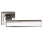 Ручка Archie на квадратной розетке SILLUR C159 S.CHROME/P.CHROME Ручка Archie на квадратной розетке SILLUR C159 S.CHROME/P.CHROME